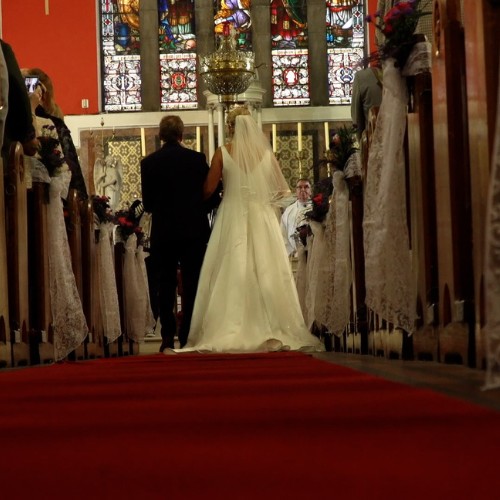Wedding film couple ceremony Ireland - Lawlor Video Memories